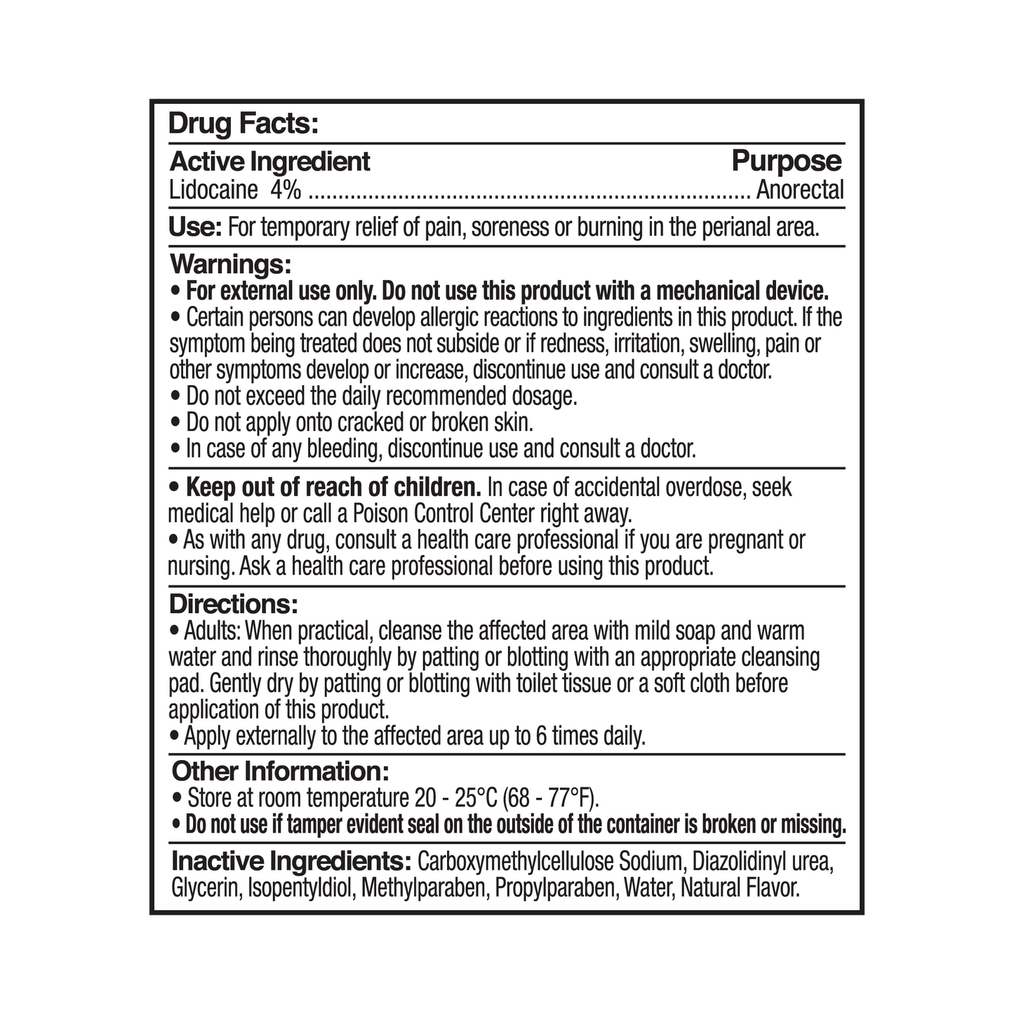 XESSO Lube & More Waterbased Lube XESSO Scented Rear Comfort Glide 4% Lidocaine, Fresh Strawberry