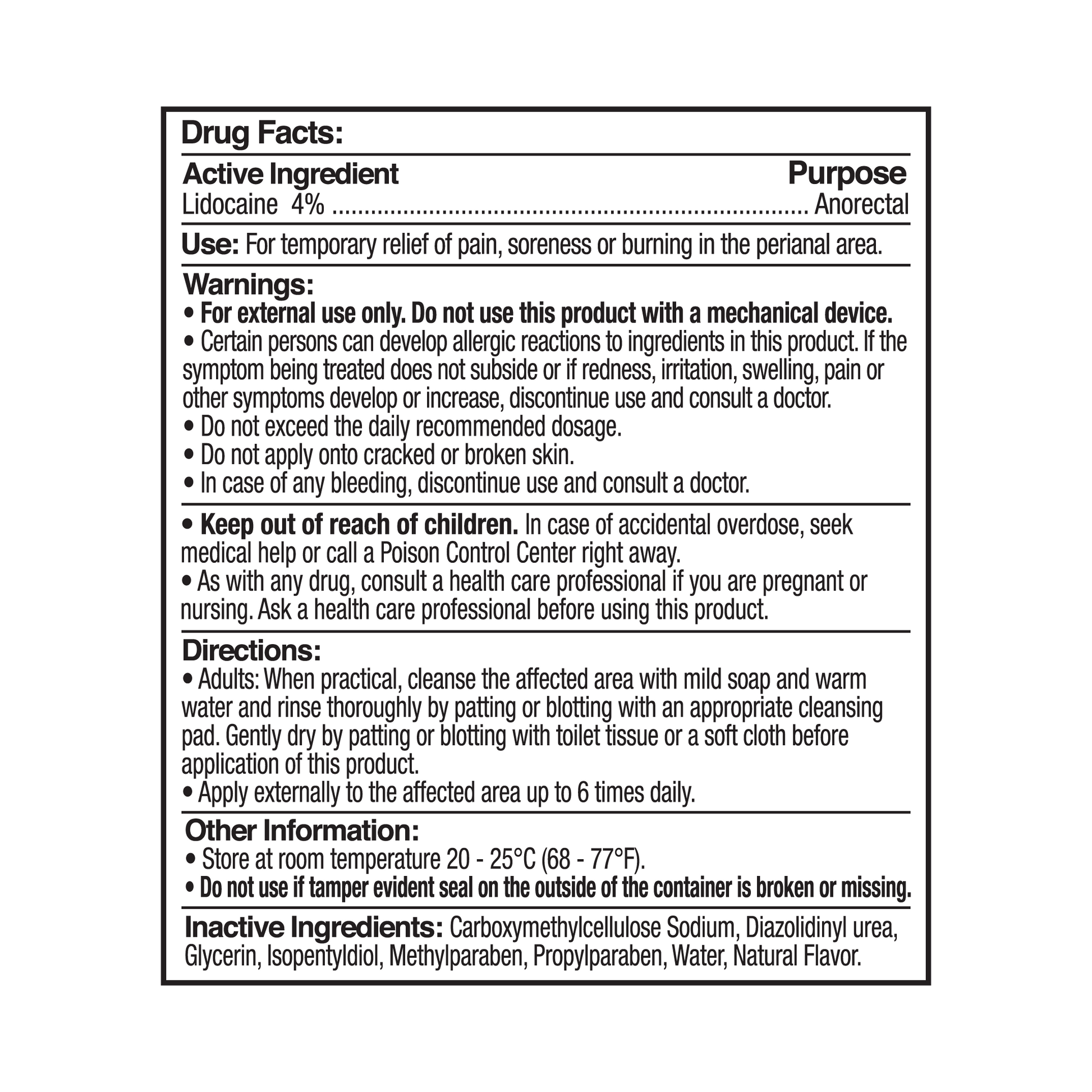 XESSO Lube & More Waterbased Lube XESSO Scented Rear Comfort Glide 4% Lidocaine, Fresh Strawberry