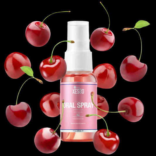 XESSO Lube & More 1 fl. oz. XESSO Flavored Oral Spray, Fresh Cherry